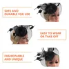 Bandanas Haarspange Hut Hochzeit Gaze Fascinator Tea Party Kopfschmuck Stirnband Mode Stirnbänder Mesh Frauen Bankett Braut