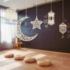 Nouveauté Articles 2023 Eid Pendentif En Bois Ornement Eid Mubarak Ramadan Décoration Pour La Maison Islamique Musulman Kareem Ramadan Eid Al Adha Décor De Fête Z0411