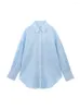 Women's Blouses Women's Shirt 2023 Spring Autumn Fashion Oversize Linen Casual Loose Streetwear Shirts Woman Tops