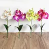 Dekorativa blommor 3D Artificial Flower Mini Simulation Butterfly Orchid Home Arrangement Supplies Wedding Decoration Fake