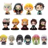 Anime Manga 45 cm Demon Slayer Figur Tanjiro Nezuko Figur Inosuke Zenizu Actionfigur Q Ver Sitzende Kimetsu no Yaiba Figuren Modell Spielzeug 230410