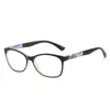 Güneş Gözlüğü Moda Taşınabilir Göz Koruma Zarif gözlükler Ultra Hafif Çerçeve Okuma Gözlükleri Blue Anti