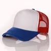 Baseballmössor Anpassade godisfärg Net Caps Bilder Tryck Annonser Hattar Snapback Peaked Hat