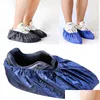 Disposable Covers Shoes Er Reusable Storage Uni Rain Boots Waterproof Nonslip Hine Washable Cloth Shoe Bag Drop Delivery Home Garden Dhtxp