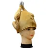 BeanieSkull Caps Halloween ball Funny Adults Hats Chicken Leg Cap Thanksgiving Turkey Hat Festival Party Decoration Funny Caps Wholesale 230410