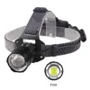 Head lamps 1800LM Bright Headlight XHP160 Powerful LED Headlamp Work Light Torch IPX4 Waterproof High Power USB Fishing Head Lamp Light P230411