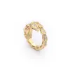 Luxury Original designer full diamond B snake Ring 18K Gold Silver Rose logo inciso Donne amanti delle ragazze Gioielli da sposa Lady Party Gifts 6 7 8 9