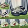 Sneakers Rhyton Scarpe firmate Sneakers multicolor Scarpe da ginnastica beige da uomo Chaussures vintage di lusso Scarpe casual da donna in pelle Sneaker con scatola taglia 35-45 topAAAA