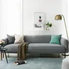 Housses de chaise, couleur unie, housse de canapé, douce, épaisse, extensible, nordique, tout compris, universelle, pour salon, Funda, Textile de maison