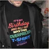 T-shirt da uomo 2023 Nuova maglietta Uomo Donna 1 1 Arcobaleno Lettere colorate Stampa Il mio compleanno Maglietta a maniche corte allentata T230412