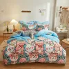 Sets Milk Velvet Quilt Lamb Comforter, Super Warm Quilt, Thicker Single Double Fall/winter Spring Autumn Space Best quality