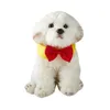 Dog Collars Cross-border Pet Collar Suit Bow Tie Hook And Loop Adjustment Supplies Puppy Accessories