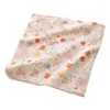 Couvertures multi-usages pour bébé, serviette de bain, couverture en mousseline, literie douce, 066B