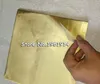 Papel de regalo, 100 hojas, 2020 cm, papel de envoltorio dorado, hojas para envolver dulces de Chocolate para bodas, 230411