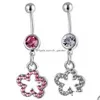 Nombril Bell Button Rings D0065 Belly Ring Drop Delivery Jewelry Body Dhgarden Otkcl