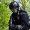 Маски для вечеринок MWII призрак треска Cosplay Airsoft Тактический череп полный 230411