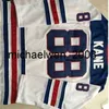 Weng 2010 Takımı ABD 88 Patrick Kane Beyaz Buz Hokey Formaları Nakış S Hokey Forması