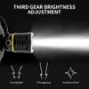 Scheinwerfer High Power Scheinwerfer Taschenlampe LED Taschenlampe Neue XHP90 Sensor Scheinwerfer 18650 Wiederaufladbare Angeln Camping Laterne P230411