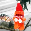 Wazony 5 zestawów Candy Słoiki z piernikami świąteczny pojemnik na butelkę plastikowe butelki na napoje Dziecko