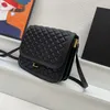 7A Designer Bags Solferino Messenger Flap Purse Plain Diamond Lattice Gold Logo Women Handbag