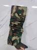 Booties Wedge 2024 High Martin Heels Lady Leather Long Boot Boots Kvinnor Lårhöga Booties Pillage Toes Camouflage Color Wedding Pile Up Shoes Siz 34-43 997 T-High Ies