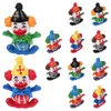 Décorations de jardin 12 pcs Halloween Miniatures Sandtray Clown Ornements de bureau Table Bonsai Modèle de dessin animé Résine Pot de fleurs Enfant