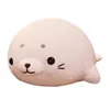 Poupées en peluche 50 / 60cm Mignon Doux Animal Sea Lion Poupée Bébé Oreiller De Couchage Dessin Animé Animaux Marins Joint En Peluche Jouet En Peluche Enfants Filles Beau Cadeau 230410