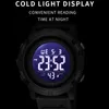 Wristwatches SMAEL Mens Watches Luxury Brand Military Digital Sport Clock Fashion Waterproof LED Light Wrist Watch For Men 1902 Stopwatches 230410