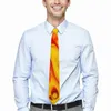 Laços de mármore fogo gravata abstrata impressão lazer pescoço adulto clássico casual gravata acessórios qualidade padrão colar