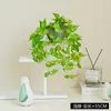 Decorative Flowers Hanging Plant Fake Plants With Pots Wall Home Room Indoor Outdoor Decor