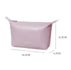 Women PU Leather cosmetic bag organisers Cute dumpling Makeup bag Wash Toiletry Organizer Purse Cosmetic Bag Storage Handbag for Girls