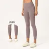 2024 Lu Lu Yoga Zitrone Nahtlose Heißer Verkauf Mit Fitness Leggings Frauen Farben Jogging Hosen Hohe Taille Hosen Atmungsaktive Sport pan