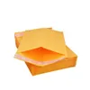 100 peças sacos amarelos bolha mailers ouro papel kraft envelope saco à prova nova embalagem expressa mgceu