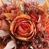 Decoratieve bloemen Rose kunstmatige herfst voor trouwhuisdecoratie retro boeket ewige familietuinarrangement flores artificialle