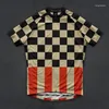 Racing Jackets Twin Six 6 Retro Korte Mouw Wielershirt Shirt Met Mouwen Go Mtb Shirts Downhill Wielertrui Heren Kleding 2023