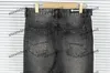 xinxinbuy Men women designer pant Side Ribbon stripe pockets Denim 1854 Spring summer Casual pants black blue gray XS-2XL