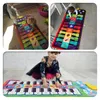 الطبول الإيقاع Kids Musical Piano Piano Mat Duet لوحة المفاتيح Play Mat 20 Keys Floor Piano مع 8 صك الصوت 5 أوضاع Paly Dance Pad Educatinal Toys 230410