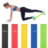 Virson Resistance Yoga Bands Loop Belt 500mm Long 5 Colors Yoga Tension Band Gym Home Exercise Sport Training Workout2844019