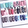 Akrylowe proszki płyny 26PC Zestaw stempla paznokciowy gwoździe 8 ml żel Polski silikonowy stamper scarper obraz szablon szablonów manicure Zestaw manicure LA1813 231110