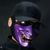 Party Masks Airsoft Paintball Wojskowe Taktyczne Prajna Half Face Mask Samurai Hannya Horror Skull Halloween Hunting Protective 230411