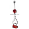 Pierścienie Bell Bell Pierścienie D0164 Body Korpus Kuring Jewelry Belly Dostawa Dhgarden OT50C