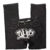 Pantalones vaqueros para hombre Pantalones vaqueros estilo Harajuku con estampado callejero de estilo europeo y americano Pantalones de papá de pierna ancha holgados y rectos de hip-hop para hombre 231110