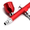Airbrush tatuering levererar 0,2 mm tyngdkraft foder Dual Action Airbrush Air Brush Paint Spray Gun Kit Tattoo Nail Tool Spray Pen Set Beauty Inkjet Car Repair 230411