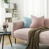 Housses de chaise, couleur unie, housse de canapé, douce, épaisse, extensible, nordique, tout compris, universelle, pour salon, Funda, Textile de maison