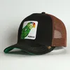 Bones De Beisebol Newest Animal Farm Embroidered Perico Eagle Patch Trucker Mesh Hat Printing Floater Bird Baseball Cap265D