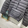 NeilBarrett Piumino Giacca Invernale Donna Piumino D'oca Piumino Chaude con Cappuccio Caldo Parka Cappotto Uomo Piumini Giubbotti Tasche Multiple Giubbotto Donna