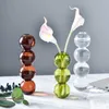 Vases Nordic Home Decoration Living Room Decoration Terrarium Hydroponics Glass Vases Home Decor Flower Vase Tabletop Decor Modern P230411