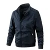 Mode Winter Nieuwe Katoenen Clip Heren Casual Stand Hals Jas Jas Heren Baseball Hals Heren Winddicht Winter Warm Top