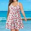 Kadın Mayo Plus Boyut Mayolar Kadınlar İçin İki Parçmalı Renkler Tankinis Yüksek Bel Yüzü Muhafazakar Yüzme Elbisesi Plaj Banyosu