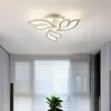 New LED Chandelier Ceiling Light For Living Room Bedroom Home Chandelier Modern Led Ceiling Chandelier Lamp Petal shape Lighting chandelier led light